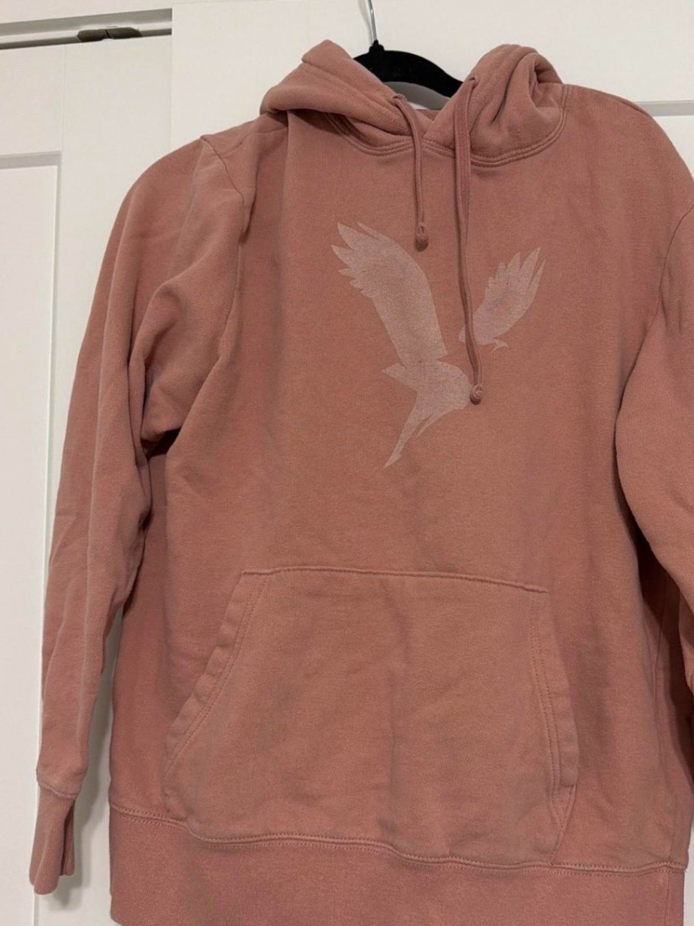 American Eagle Outfitters Dusty Rose Pullover Hoodie